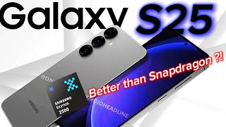 Samsung Galaxy S25  Exynos 2500 better than A18 Bionic 🔥 [upl. by Anaej]