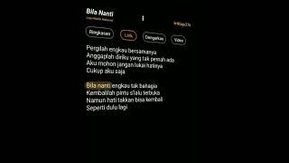 BILA NANTI  Lagu Nabila Maharani [upl. by Aldo]