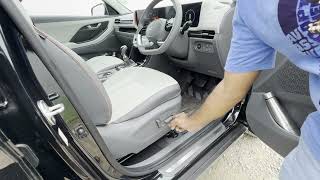 Hyundai creta Driver Seat Adjustment  8 way manually adjustable [upl. by Klockau20]