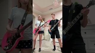 Who can play the most overplayed riff shorts fyp guitar [upl. by Naihtniroc747]