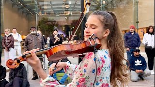 Cant Take My Eyes Off You  Karolina Protsenko  Violin Cover [upl. by Tol888]