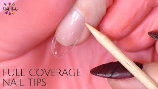 Full Coverage Nail Tip Extensions [upl. by Larual]