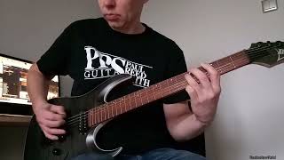 My Project Metal Song 1 Ibanez RGA42FM TGF [upl. by Eanej]