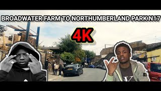 BROADWATER FARM ESTATE TO NPK DRIVE IN 4K  OFB  SIN SQUAD  LONDON HOODS 2020 [upl. by Nerita716]