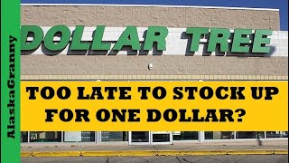 Dollar Tree Too Late To Stock Up For 1 Awesome Dollar Tree Deals Prepping 2022 [upl. by Quinlan]