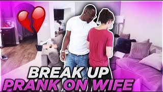 BREAK UP PRANK ON GIRLFRIEND GOES VIOLENT MUST WATCH TEAMDOOBIE [upl. by Yrome159]