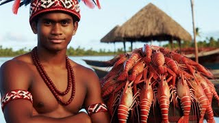 Fiji Folklore  The Red Prawns of Vatulele [upl. by Ardnassak591]