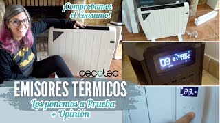 EMISORES TERMICOS Cecotec OPINIÓN Calefacción Barata para Casa [upl. by Artied]