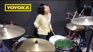 Allen Stone  Satisfaction  Drum Covered by YOYOKA [upl. by Domineca]