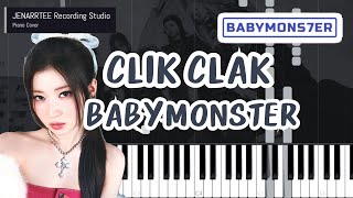 BABYMONSTER CLIK CLAK Piano Cover [upl. by Darell230]