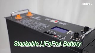 5Kwh Lifepo4 Solar Power System Battery 48V 100Ah 24V 200Ah Lithium Battery [upl. by Dj]