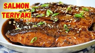 Quick And Easy Salmon Teriyaki That Anyone Can Make At Home [upl. by Baras]