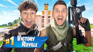 PLAYING FORTNITE DUOS for the FIRST TIME  Royalty Gaming [upl. by Arlana]