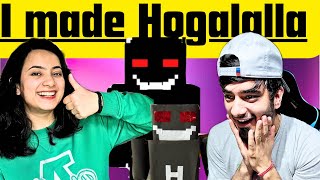 I made HOGALALLA 👹😆IImy brother’s reaction was epic [upl. by Mosley536]