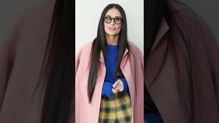 Demi Moore demimoore makeuplook celebritybeauty hollywoodmovies hollywoodglamour actresses [upl. by Narib246]