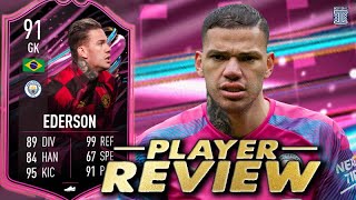 91 FUT BALLERS EDERSON PLAYER REVIEW SBC PLAYER  EDERSON MAN CITY  FIFA 23 Ultimate Team [upl. by Jorey]