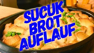 SUCUK AUFLAUF vom Grill  Klaus grillt [upl. by Humfrid248]