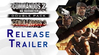 Commandos 2 amp 3 – HD Remaster Double Pack  Release Trailer US [upl. by Giliana857]