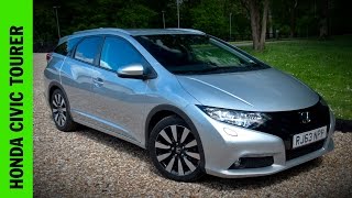 Honda Civic Tourer Review [upl. by Anida114]