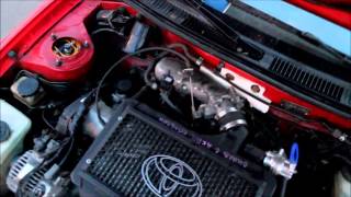 Corolla E11 G6R  3SGTE SWAP E56 LSD  Like A WRC [upl. by Tapes]