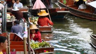 Damnoen Saduak floating market July 2013 [upl. by Melac731]