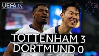 TOTTENHAM 30 DORTMUND UCL HIGHLIGHTS [upl. by Amelie568]