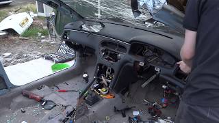 Peugeot 607 Dashboard Removal [upl. by Arondel]