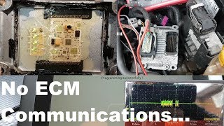 VauxhallOpel Corsa D Z14XEP no start No ECM communications Fault finding and repair [upl. by Nylirehs]