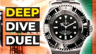 ROLEX Deepsea Challenge VS OMEGA Seamaster Ultra Deep Who Is The Actual Deep Master [upl. by Sharyl]