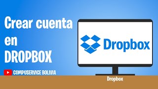 Como Crear una Cuenta en Dropbox [upl. by Nowell]