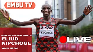 Live Paris Olympics Marathon Kicks Off with Eliud Kipchoge Leading the Pack [upl. by Elades879]