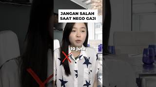 Jangan Salah Saat Nego Gaji karyawan gaji interviewtips [upl. by Eanwahs798]