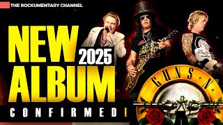 GUNS N ROSES 2025 NEW ALBUM CONFIRMED [upl. by Nylde521]