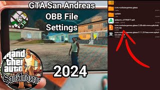 How to ExtractSetup GTA SA OBB File using Zarchiver 2024 CJ2PAC cj2pac CJ2PAC8K [upl. by Maryanna]