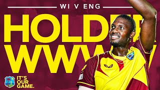 Holder Wins the Series With UNBELIEVABLE 4 Wickets in 4 Balls  West Indies Men v England T20I 2022 [upl. by Buckels]