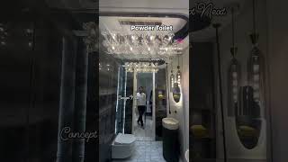 Powder toilet trending interiordesign homedecor home homelivingdecor [upl. by Liuqa186]