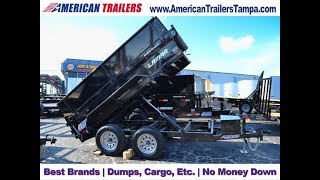 5x10 Lamar Trailers  Dump Trailer [upl. by Omissam]