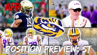 Special Teams Preview Who Replaces GREATEST Kicker in LSU History [upl. by Oigimer]