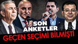 Son Ankara ve İstanbul Büyükşehir Belediyesi Seçim Anketi [upl. by Nrehtac338]