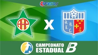 Portuguesa 1x1 Angra dos Reis  Série B do Campeonato Carioca 2015 [upl. by Aicnerolf]