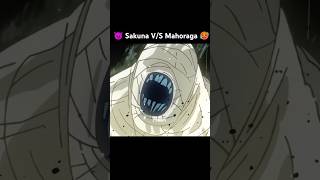 😈 Sakuna VS Mahoraga 🥵 anime animeedit  REX7  jujutsukaisenanime [upl. by Adela]