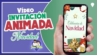 Tarjeta INVITACIÓN NAVIDEÑA Corporativa para empresas 🎄🎅🏻 [upl. by Ytiak]