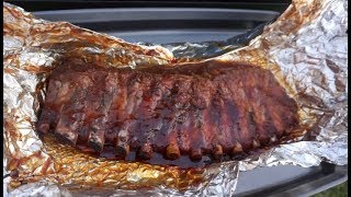 THE BEST SPARE RIBS RECIPE HOW TO SMOKE SPARE RIBS  OUTDOOR COOKING [upl. by Dianthe186]