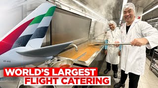 World’s Largest Airline Kitchen  Emirates Flight Catering [upl. by Richmound]