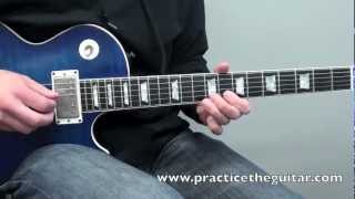 5 Blues Guitar Licks from Minor Pentatonic Scales [upl. by Nyladnarb810]