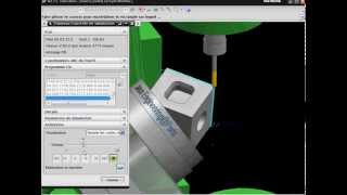 JANUS ENGINEERING  Simulation ISO machine Matsuura MAM72  Unigraphics NX75 [upl. by Tenney]