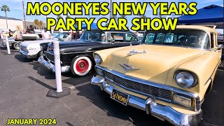 Mooneyes New Years Party 2024 3rd DRAG RACE amp CAR SHOW at Irwindale CA [upl. by Gosselin]