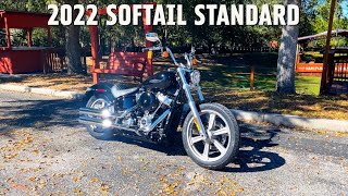 2022 HarleyDavidson Softail Standard  Full Walkaround and Feature Breakdown [upl. by Eenimod]