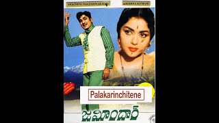 Palakarinchitene vedio song  ANR  Krishna Kumari  Zamindar Movie Songs covers [upl. by Nomyad]