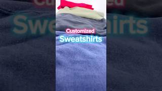 Sweatshirts Customanic CustomSweatshirt SweatshirtPrinting tshirt viralvideo dtf [upl. by Neomah709]